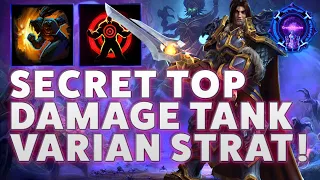 Varian Taunt - SECRET TOP DAMAGE TANK VARIAN STRAT! - Grandmaster Storm League