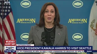 Vice President Kamala Harris to visit Seattle