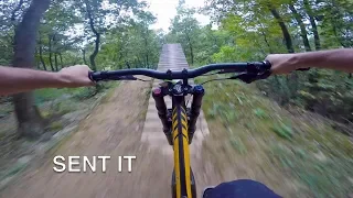 First Time Riding Downhill MTB (GoPro)