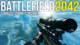 The TORNADO STORM is INSANE! ~ Battlefield 2042 Gameplay [Ultra 4k60]