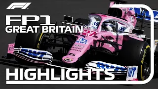 2020 British Grand Prix: FP1 Highlights