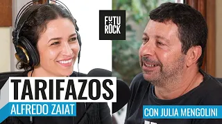 TARIFAZOS MILEI Y LAS ELITES, ALFREDO ZAIAT con JULIA MENGOLINI en SEGUROLA