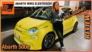 Abarth 500e im Test (2023) Das musst du zum elektrischen Abarth wissen! Review | Sound | Fiat 500 e