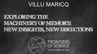 Villu Maricq - Frontiers of Science