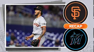 Giants vs. Marlins Game Highlights (4/15/24) | MLB Highlights