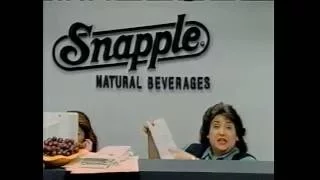 Snapple TV commercial (1995)