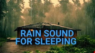 5 Minutes Fast Asleep with Gentle Rain Sounds ! Heavy Rain for Deep sleeping