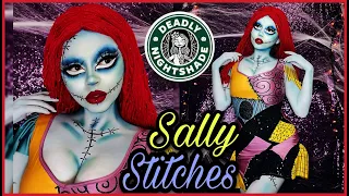 Sally from The Nightmare Before Christmas HALLOWEEN TUTORIAL | Sydney Nicole