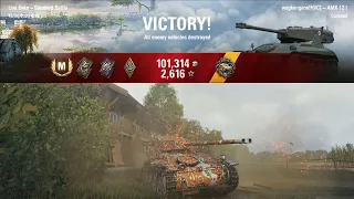 World of Tanks AMX 12 t - Ace Tanker