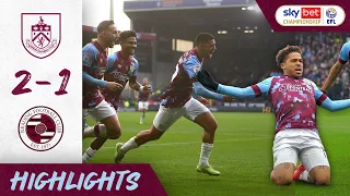 Burnley 2-1 Reading | Benson magic & Zaroury last minute winner! | Highlights