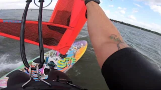 windsurf session at Strand Horst, Harderwijk - GoPro Hero 7 Black POV