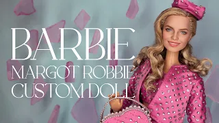Custom Barbie Margot Robbie Doll Repaint [The Barbie Movie]