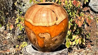 Woodturning - The Hollow Form, Two Burls are Better Than One