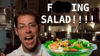 (Hell's Kitchen clip) Trev gets beat out by a f---ing salad