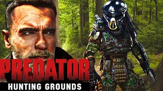 PREDATOR HUNTING GROUNDS PT BR - (PLAYING A PREDATOR) - PREDATOR GAMEPLAY - HUNTING AND PREDATOR