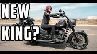 Better Than Harley's Road King? Indian Springfield Dark Horse... Demo, Review, Impressions