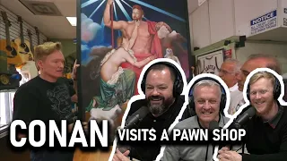 Conan Visits A Pawn Shop REACTION | OFFICE BLOKES REACT!!