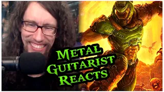 Pro Metal Guitarist REACTS to Doom Eternal OST "Meathook"