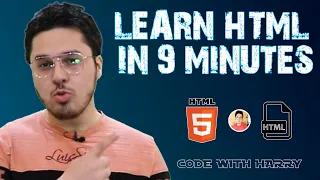 HTML in 9 Minutes (in Hindi) 🌐