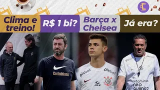 Saiba valor BOMBÁSTICO do novo patrocínio do Corinthians l Clima e treinos com Mano l Moscardo/Barça