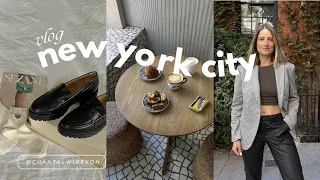 nyc vlog | west village walks, little ruby's, coffee shops and halloween decor | fall unboxing