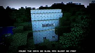 Minecraft parody song Never let u go by Minecraft song & animation