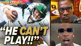 Shannon Sharpe slams Zach Wilson for New York Jets loss to Patriots | Nightcap w/ Unc & Ocho