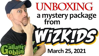 Unboxing a package from WizKids! - March 25, 2021