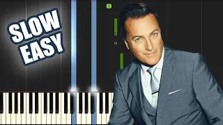 Healing Rain Is Falling Down - Michael W Smith | SLOW EASY PIANO TUTORIAL by Betacustic