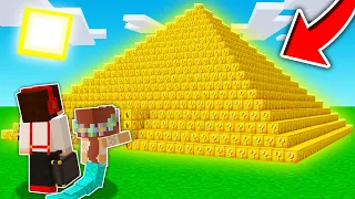 POTĘŻNA PIRAMIDA LUCKY BLOCK W MINECRAFT?! GPLAY & LUMI