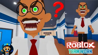 Roblox Team School Breakout! TEAMWORK OBBY