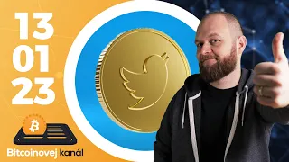 Proč Bitcoin opět roste? 📈 | Twitter coin 🐦| V FTX nalezeno $5mld 💰 - CEx 13/01/2023
