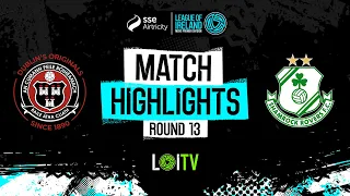 SSE Airtricity Men's Premier Division Round 13 | BOHEMIAN FC 1-1 SHAMROCK ROVERS FC  | Highlights