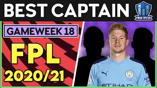 FPL Gameweek 18 Best Captain | Fantasy Premier League Tips 2020/21