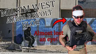 Milsim West: Azeri Revolt - Milsim event Vlog(Almost lost my eye!)