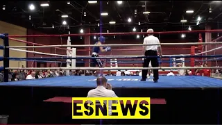 Vergil Ortiz vs Ryan Garcia Full Fight  - ESNEWS Boxing