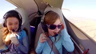 Pilot Dads Flying Daughters to DisneyLand in DA42 + Engine Failure Training - FLIGHT VLOG