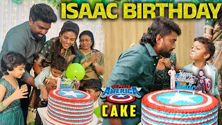 Lil ISAAC's Birthday Celebration !! Captain America Cake