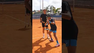 Backhand slice hack revealed! #tennis #slice #coachmouratoglou