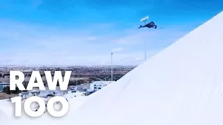 Flawless Halfpipe Runs w/ Skier Noah Bowman | Raw 100