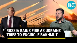 Russia's Hellfire near Bakhmut As Ukraine Tries to Encircle City; Prestige Battle Reignites | Watch