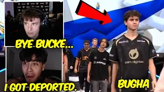 Clix REACTS to BUCKE being DISQUALIFIED from FNCS and watched the WALK ONS on STREAM!