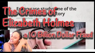 React to J Aubrey The Crimes of Elizabeth Holmes | A 10 Billion Dollar Fraud