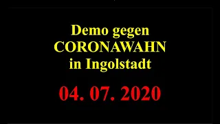 Demo Ingolstadt 2020 07 04