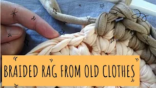 DIY  Rag made from old clothes