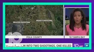 Deadly Polk County shooting may be connected to second shooting minutes earlier