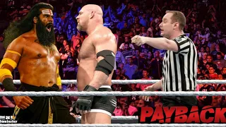 FULL MATCH - Veer Mahaan vs Goldberg : Payback 2022 - WWE 2K22