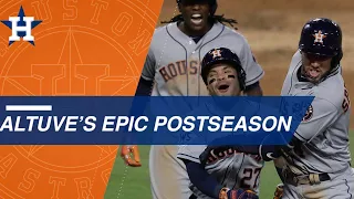 Check out Altuve's postseason hits