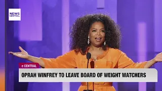 Oprah Winfrey to leave board of Weight Watchers