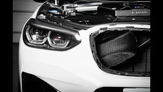 BMW X3M Eventuri Intake System - Overview